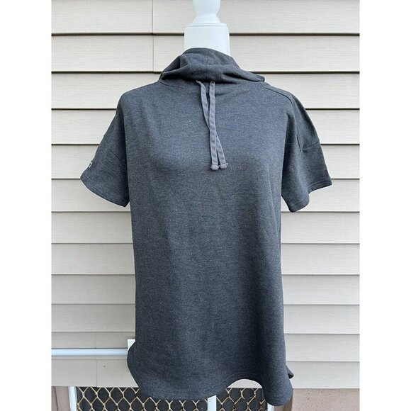 Under Armour women’s Cold Gear Hoodie size Large short sleeves - Picture 1 of 10